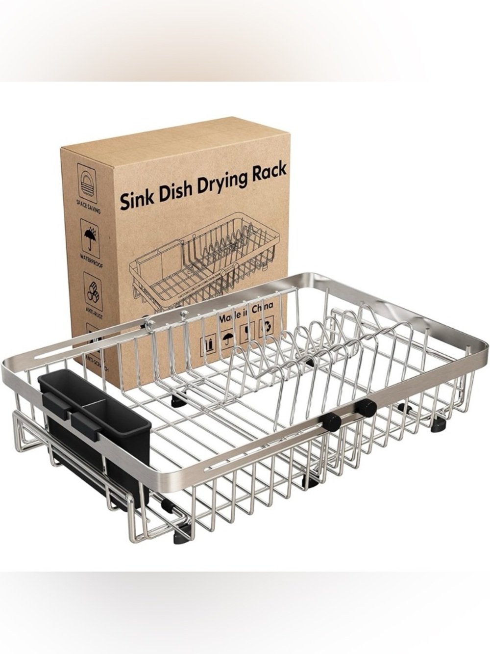 MAJALiS Dish Drying Rack Over The Sink